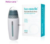 Hello Face Derma Stamp Titanium Microneedle Bio Needle H24 Hydra Needle Efficient Adjustable Needle For Skin Rejuvenation