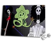 MERCHANDMANIA PUZZLE 252 PIEZAS one piece brook fantasma pirata musico mugiwara rompecabezas puzle para adulto