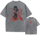 Jujutsu Kaisen Men's Anime T-shirt Hip Hop Street Clothing Summer Short Sleeve Loose Cotton 2024 New Fabric Gold Classic