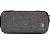 Estuche delgado PowerA para Nintendo Switch o Nintendo Switch Lite (antracita, con licencia oficial)