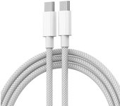 Usb C to Type C Fast Charging PD 60W Mobile Phone Date Cable For Iphone15 Android Samsung Huawei Type C Braided Charger Cable