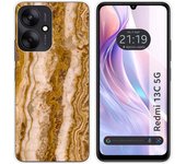 Tumundosmartphone Funda Silicona para Xiaomi Redmi 13C 5G diseño Mármol 10 Dibujos