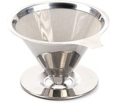 Gotero de café portátil, filtro de café de cono de goteo reutilizable, vierta sobre la cafetera, hogar, oficina, Camping