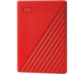 WD My Passport 4TB - Rojo