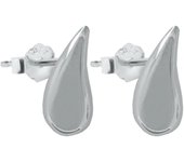 ENTREPLATA Pendientes de Mujer en Plata de Ley 925 Diseño Elegante en Forma de Gota de Rocío o Lágrima Joyería Fina para Regalo Bodas Eventos Cumpleaños o Día de la Madre