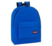 Mochila grande 43cm adaptable a carro Blackfit8 Safta Azul 23893