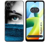 Funda Silicona para Xiaomi Redmi A1 Plus diseño Ojo Dibujos