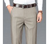 New Men's Classic Straight Leg Business Suit Pants Solid Formal Occasion Office Pants Male High Quality Baggy Trousers Plus Size