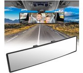Espejo retrovisor para automóvil, espejo retrovisor interior universal para automóvil, reemplazo panorámico, espejo retrovisor gran angular, espejo automático