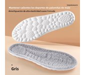 1Pairs Self Heating Insoles Thermostatic Thermal Insole Genuine Cashmere Massage Arch Support Shoe Pad Heated Pads Winter Women