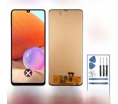 OLED/incell For Samsung Galaxy A32 4G Display A325F LCD Screen Touch Screen Digitizer Assesmbly Replacement Parts with Frame