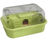 Fashion Double Layer Hamster Cage Portable Transparent Small Animal Habitat House Mice Guinea Pigs Pet House
