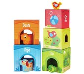 Cubos Apilables para Construir - Pepe y Sus Amigos HAPE