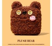 Rabbit Plush Case for AirPods 4 Airpod 1 2 3 Pro Pro2 Bluetooth Earbuds Charging Box Protective Earphone Case Cover