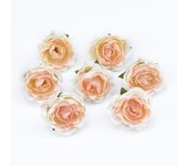 10/30 Pieces 4CM Roses Head Wedding Bridal Accessories Clearance Christmas Decorations for Home Scrapbooking Artificial Flowers