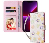 2024 Anti Theft Brush Hot Stamping Wallet Phone Case For IPhone 15 Pro 14 Plus 13 Pro Max 12 Pro 11 Mini XS Max XR SE 8 Plus