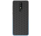 Tumundosmartphone Funda Gel Tpu para Alcatel 3 2019 diseño Metal Dibujos