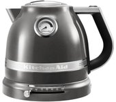 KitchenAid Hervidor de Agua Eléctrico con Control de Temperatura - Chaleira Eléctrica de 1,5L - Artisan - Jarra Calentar con Filtro Antical - 2400W