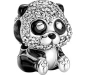 Charm Pandora 790771C01 Oso Panda Mujer - Plata 925ML