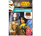 Cartamundi Star Wars Rebels Disney Mini Baraja infantil de 32 cartas con personajes de la serie televisiva Cuartetos Juego de Acción Dibujos animados