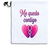 MERCHANDMANIA Braga Gorro polar ajustable frase motivadora aniversario novios amor te quiero poliester invierno