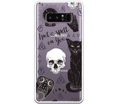 Funda compatible con Samsung Galaxy Note 8 - Patron Maldiciones