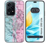 Tumundosmartphone Funda Silicona para Huawei Honor 200 Lite 5G diseño Mármol 08 Dibujos