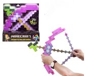 Juguetes de Minecraft Espada y Pico Transformación del Juego de Minecraft Cómodo Clásico-Perfecto Azul