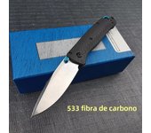 BM 533-3 / 535 / 940 BUGOUT Folding Pocket Knife S35V Steel Blade Carbon Fiber Handle Outdoor Hunting Camping EDC Tool Gift
