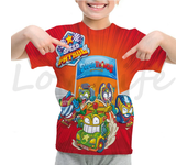 Children 3D Print Super Zings Series 7 T-shirt Summer Kids Cartoon Anime Tshirt Boys Girls Superzings T Shirt Baby Tee Cute Tops