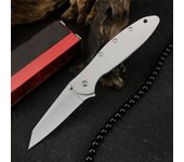 1660 Ken Onion Leek Flip Knife Tanto Blade Steel Handle Multi-function Hunting Folding Knife Outdoor Tactical Survival Tool