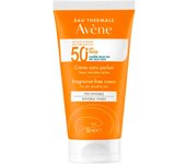 Avene Solar Crema SPF50+ Sin Perfume para Piel Seca y Sensible