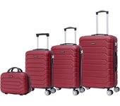 Conjunto de Maletas de Viaje Elegantes: Carcasa Ligera de ABS, Cerradura Numérica, 4 Ruedas Giratorias 360°, Asa Telescópica de Aluminio  Juego de Maletas    Set Trolley Maleta Cabina (6990 M008 8001 8002 8008 6020 D7)