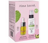Pack Contorno ojos & Mini Rose Cactus Facial Oil - Alma Secret - ¡Los dos productos faciales más virales, unidos en un pack a un precio espectacular!