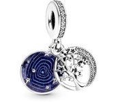 Charm Pandora Colgante Doble Árbol & Luna de la galaxia 799645C01 5700302952742