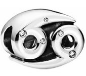 Charm Pandora Signo Zodiaco Cáncer circonitas transparentes