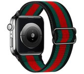 Strap for Apple watch band 49mm 44mm 40mm 45mm 41mm 42mm 38mm Adjustable Elastic Nylon bracelet iWatch series 8 se 7 6 5 9 Ultra