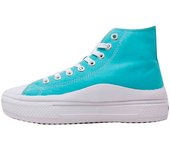 ZAPATILLAS JOHN SMITH MUJER LICY HIGH TURQUESA LONA CANVAS