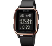 Siempre hermoso reloj de moda masculino cuadrado multifuncional reloj electrónico para estudiantes masculinos deportes al aire libre reloj electrónico impermeable para la escuela secundaria