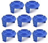 8PCS Spool Caps TLW-01-1 para Spear & Jackson/Mac Allister/Qualcast/Worx Cortacésped