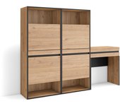 Skraut Home - Zapatero - Armario para zapatos y botas - organizador de zapatos - 190x35x145 cm - Dormitorio - habitación - Tocador - Estilo Moderno