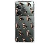 Tumundosmartphone Funda Silicona Antigolpes para Realme GT 6 / GT 6T 5G diseño Perros 11 Dibujos