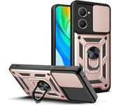 Armor Case For VIVO Y28S Y18 Y18e Y28 Y03 Y02 Y17S Y27 Y16 Y36 5G Cover Lens Protection With Ring Magnetic Holder Coque Fundas