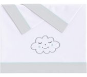 Juego de sábanas franela mini Elefantino - Extra suaves y cálidas para minicuna, con diseño tierno de elefantes, perfectas para el invierno
