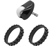 Front Wheel TiresSkin Parts For IRobot Roomba I7 E5 E6 500 600 700 800 900 Series Anti-Slip iRobot Roomba Cleaner Parts