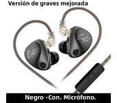 KZ Castor In Ear Wired Earphone 2 Dynamic Driver Improved Bass HIFI Tunable Balance Monitor Earbuds Noise Cancelling For Music