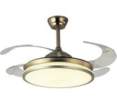 Ventilador de Techo Dune con Motor DC y Luz Led 20W - Refresca e Ilumina tu Hogar con Estilo | BEL AIR HOME