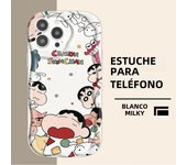 Anime Shinchan Phone Case for Apple iPhone 15 Pro Max 13 14 Plus 12 Mini 11 Pro XR 8 SE 7 XS MAX Cover