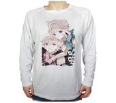MERCHANDMANIA CAMISETA MANGA LARGA malabaristas circo mmorpg jrpg anime hermanos tshirt videojuego juego waifu