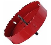 Sierra Corona Bimetálica Ø 150 mm - Acero rápido HSS M42, Vástago Hexagonal para Aluminio, Hierro, Madera
